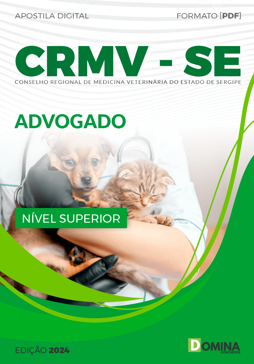 Apostila CRMV SE 2024 Advogado