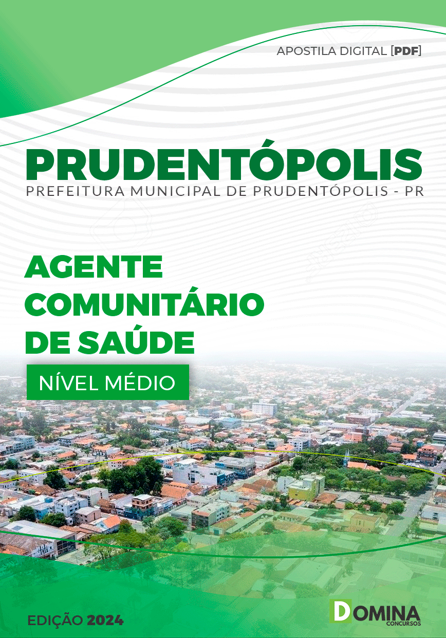 Apostila Pref Prudentópolis PR 2024 Agente Comunitário Saúde