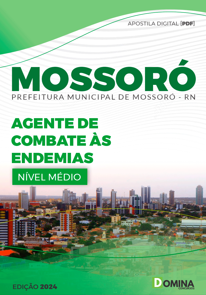 Apostila Pref Mossoró RN 2024 Agente Combate Endemias