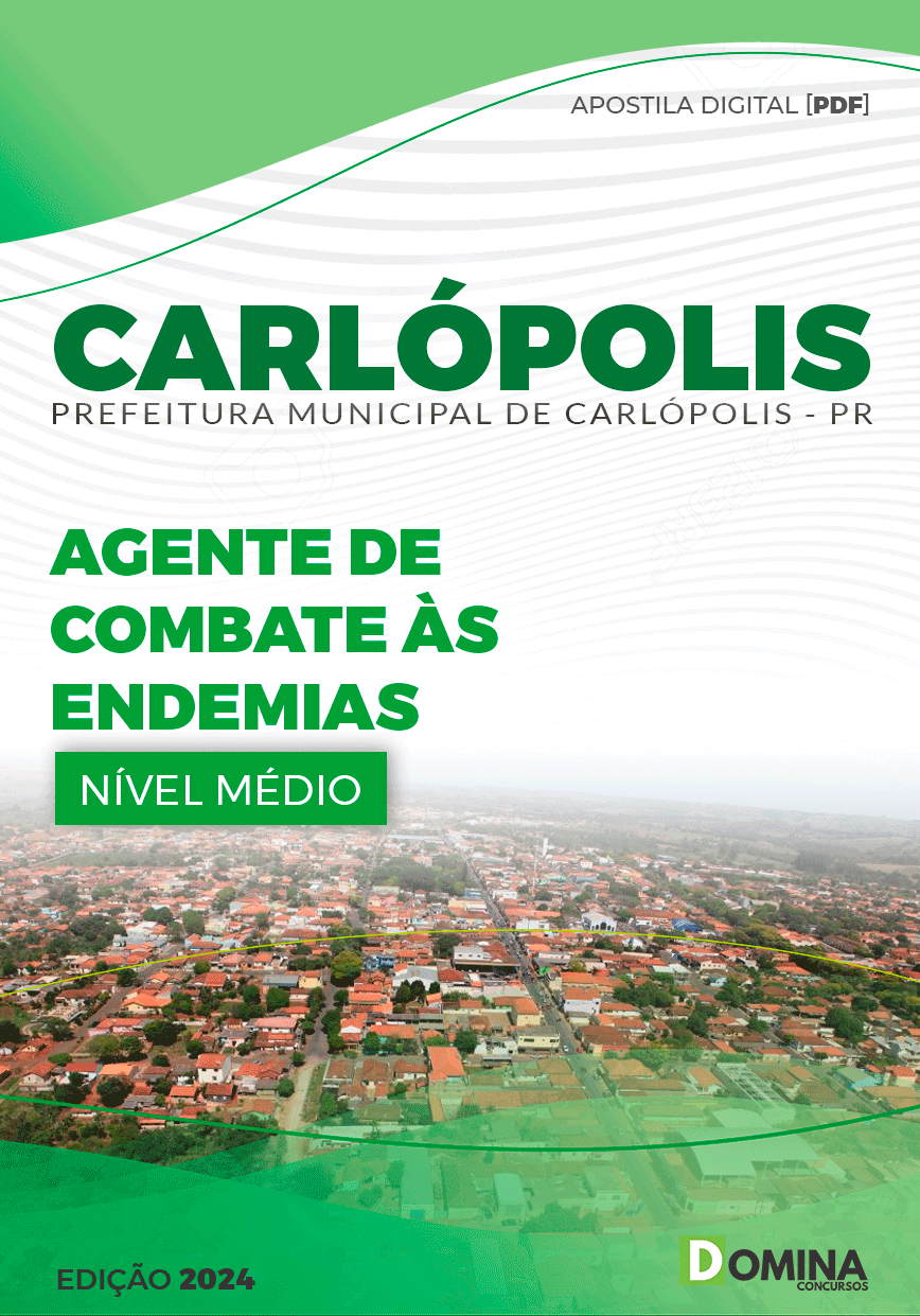Apostila Pref Carlópolis PR 2024 Agente de Combate às Endemias