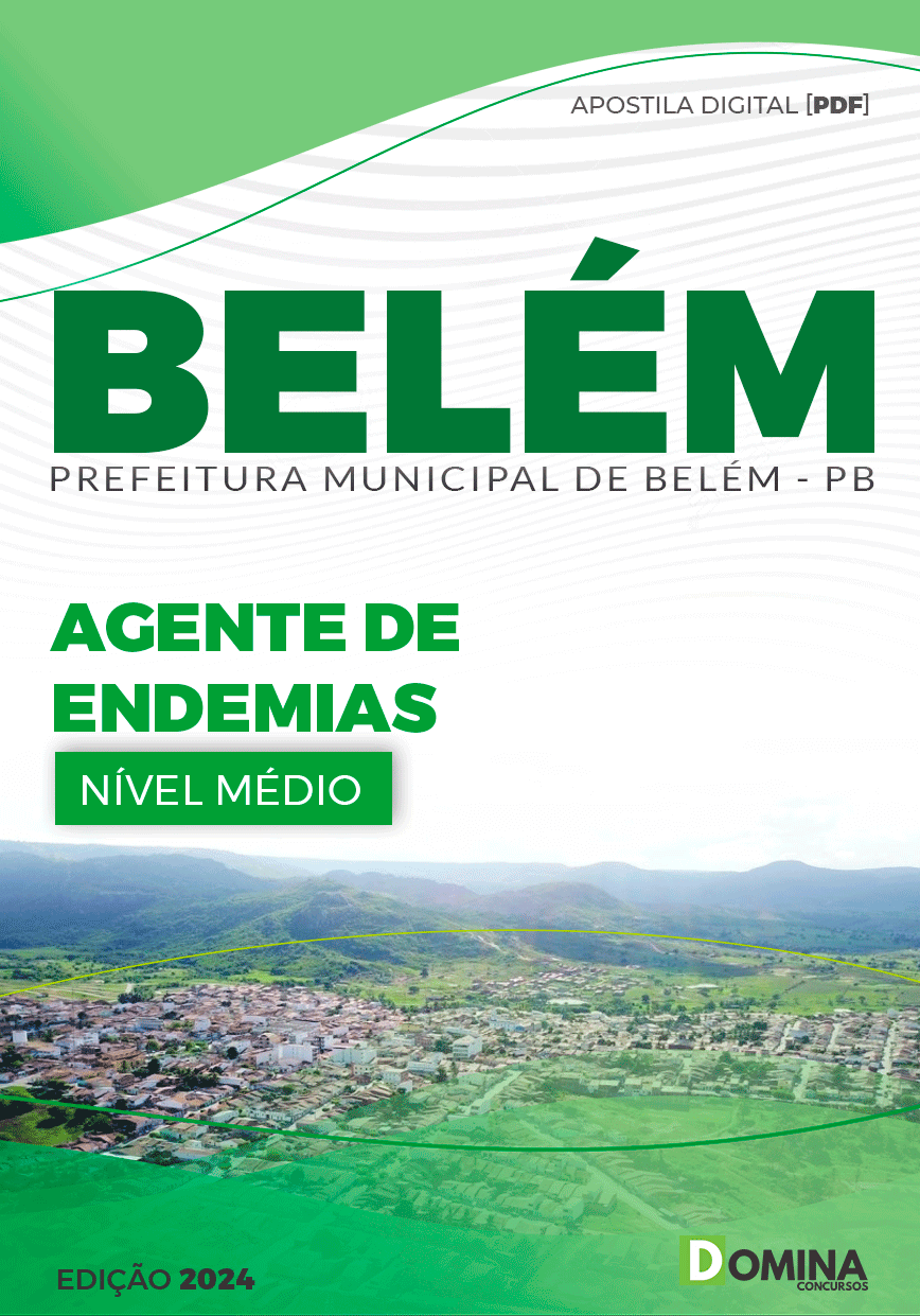 Apostila Pref Belém PB 2024 Agente de Endemias