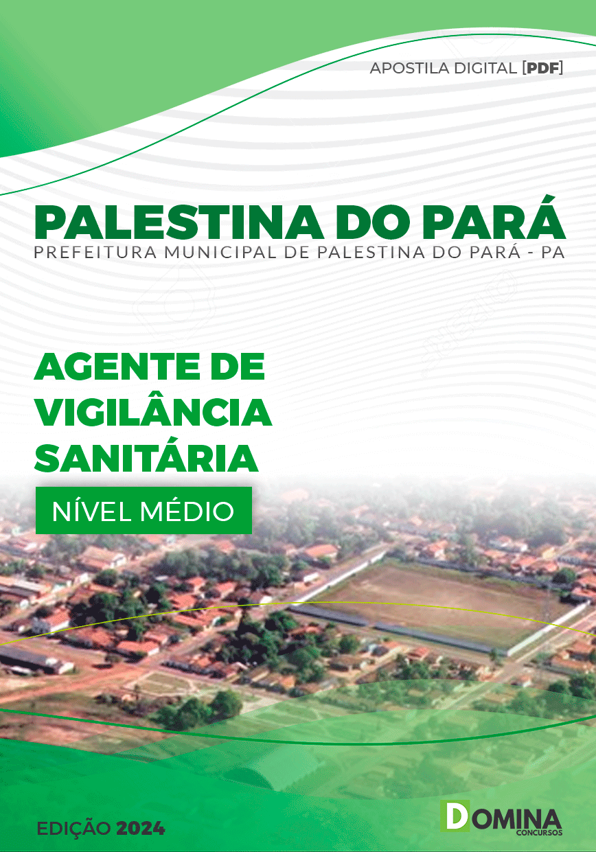 Apostila Pref Palestina PA 224 Agente Vigilância Sanitária