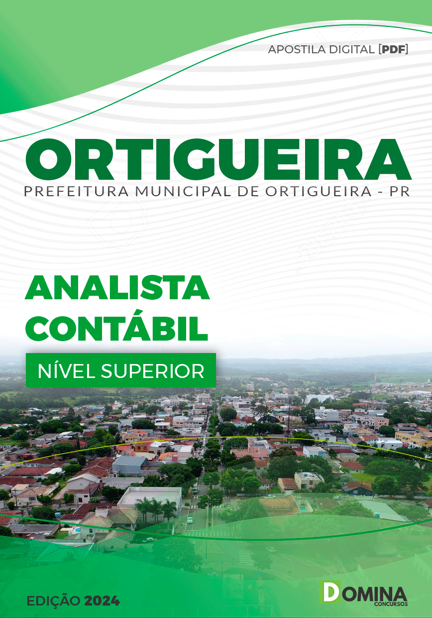 Apostila Pref Ortigueira PR 2024 Analista Contábil