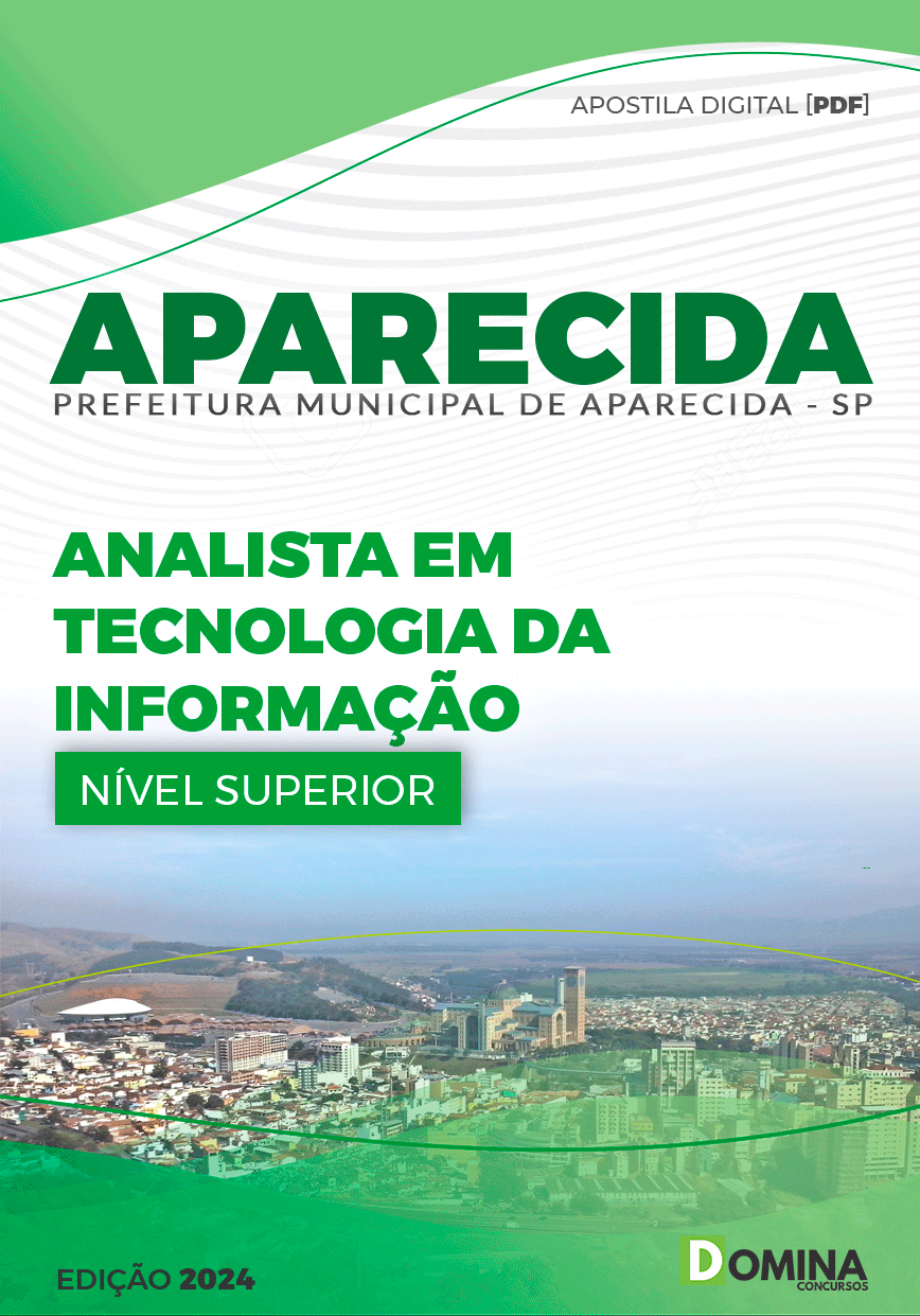Pref Aparecida SP 2024 Analista em Tecnologia da Informação