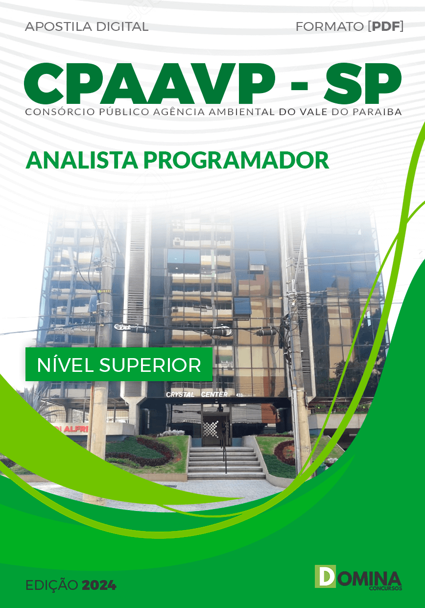 Apostila CPAAVP SP 2024 Analista Programador