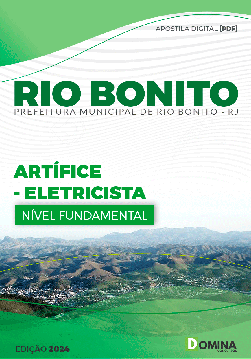 Apostila Pref Rio Bonito RJ 2024 Eletricista