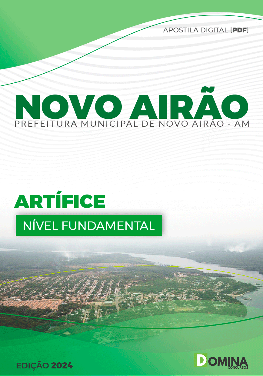 Apostila Pref Novo Airão AM 2024 Artífice