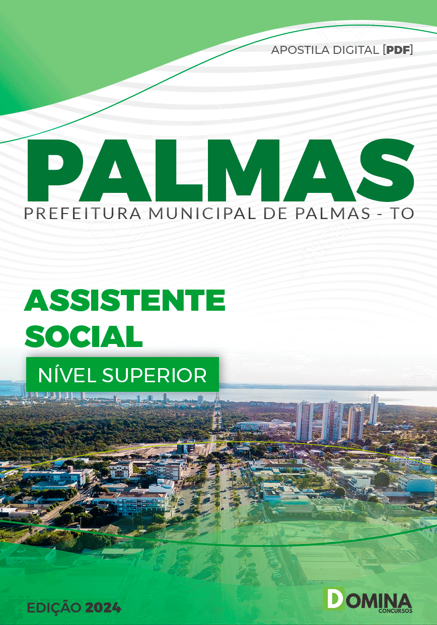 Apostila Pref Palmas TO 2024 Assistente Social
