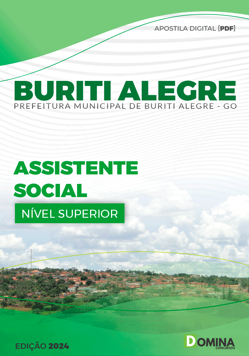 Apostila Pref Buriti Alegre GO 2024 Assistente Social
