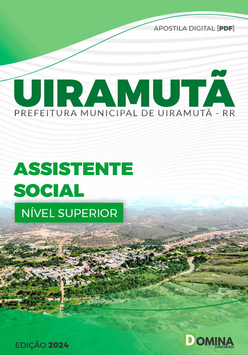 Apostila Pref Uiramutã RR 2024 Assistente Social