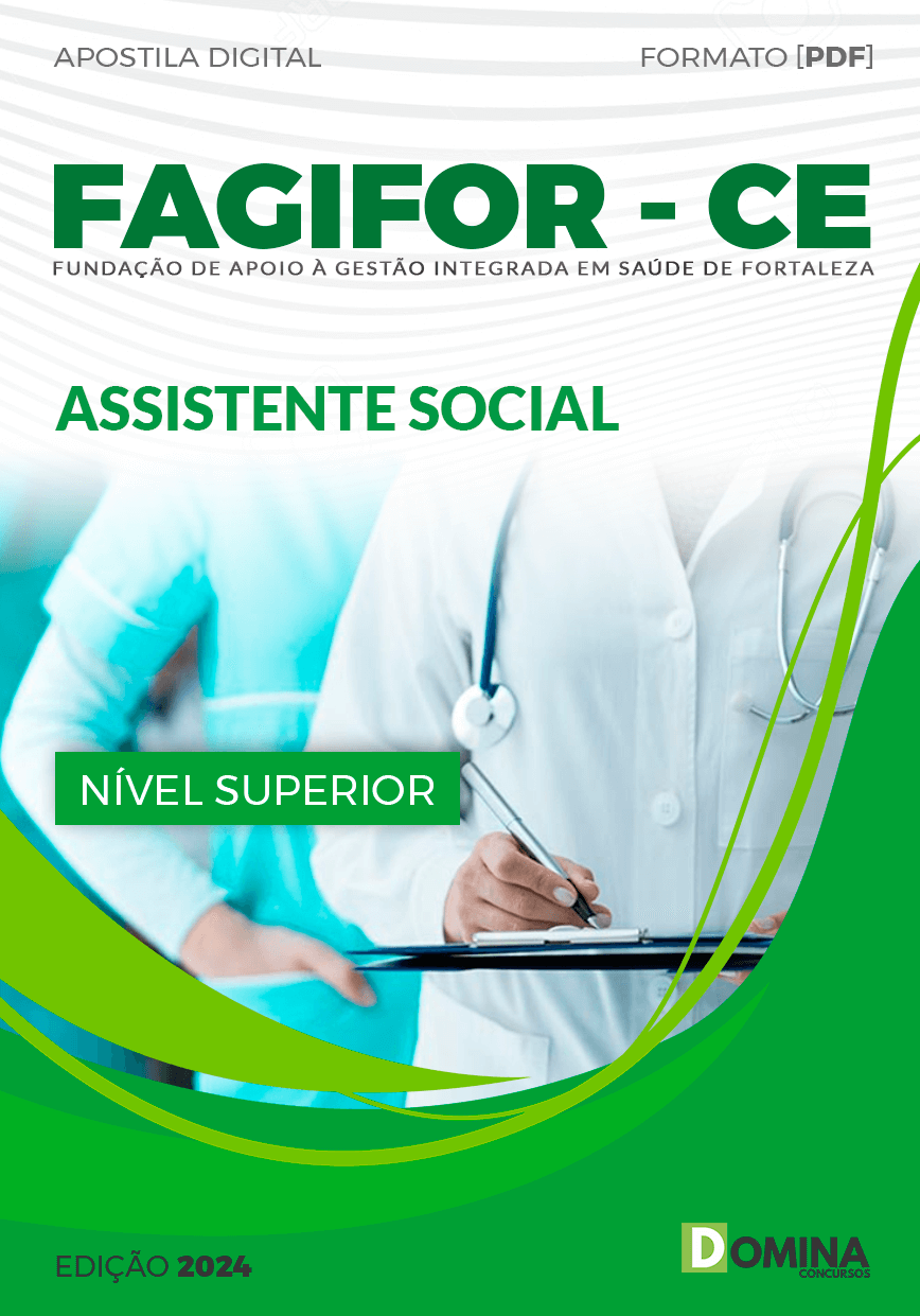 Apostila Concurso FAGIFOR CE 2024 Assistente Social