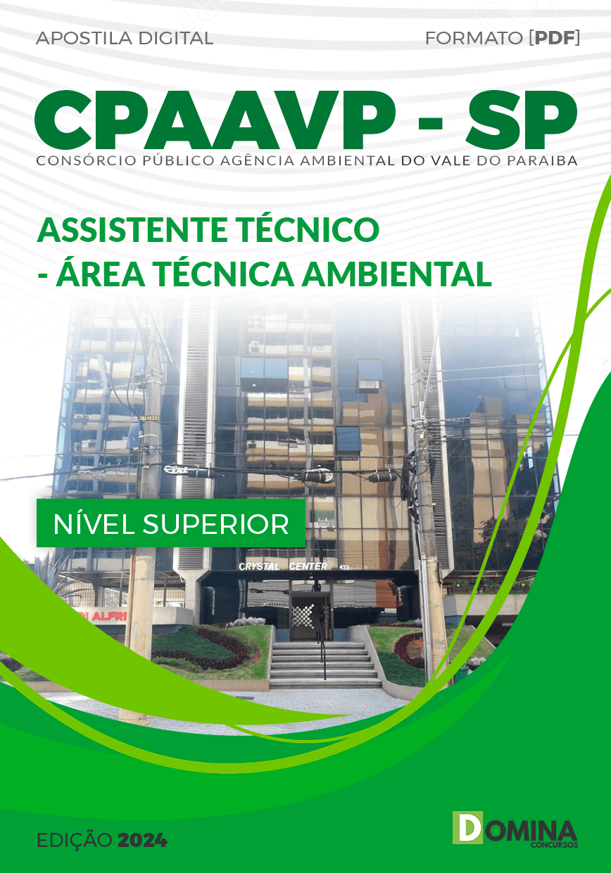 CPAAVP SP 2024 Assistente Técnico Área Técnica Ambiental