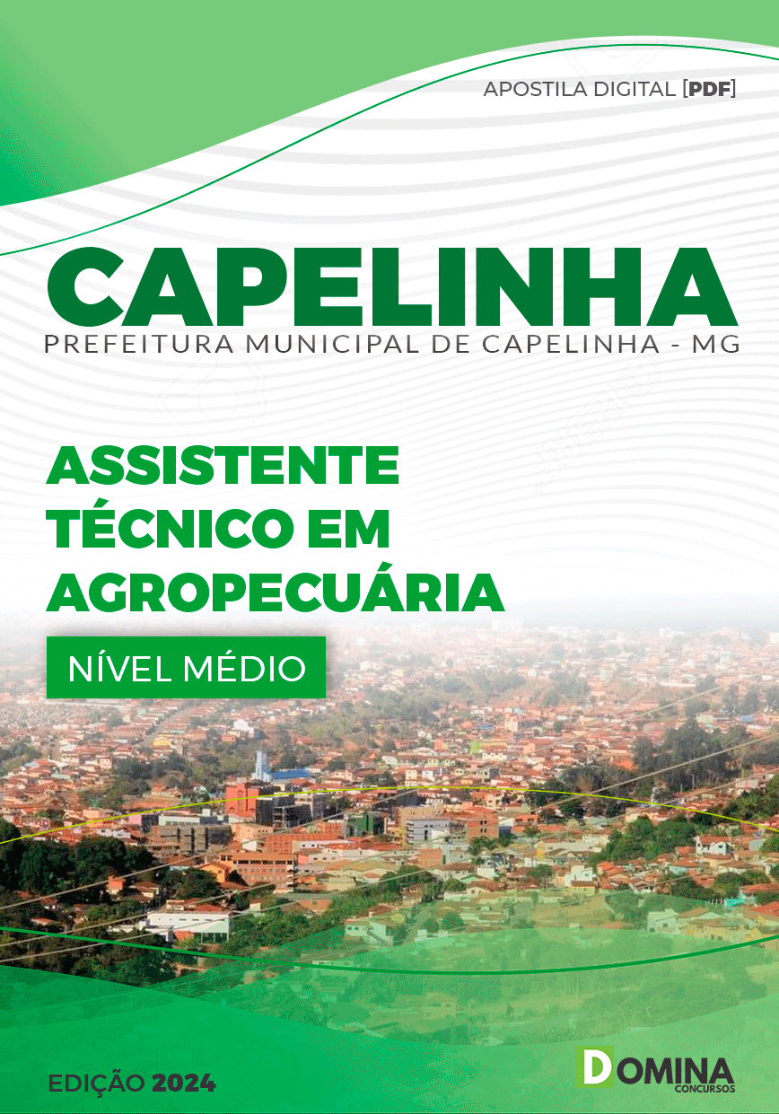 Apostila Pref Capelinha MG 2024 TMN Técnico Agropecuário