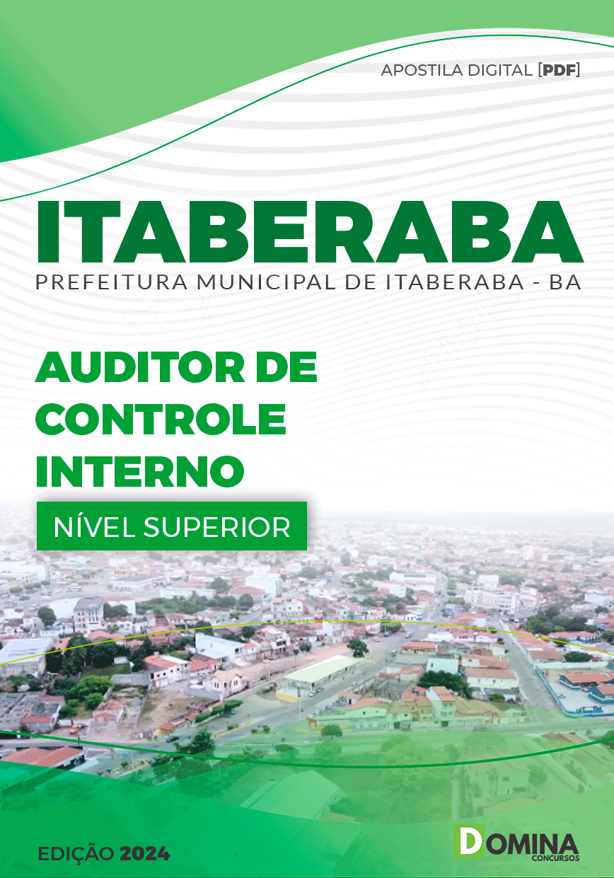 Apostila Pref Itaberaba BA 2024 Auditor de Controle Interno