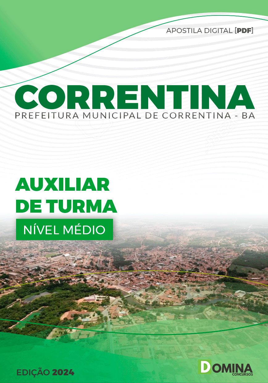 Apostila Auxiliar de Turma Taió SC 2024