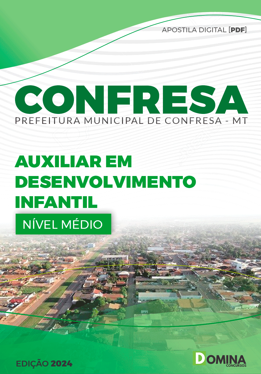 Pref Confresa MT 2024 Auxiliar em Desenvolvimento Infantil