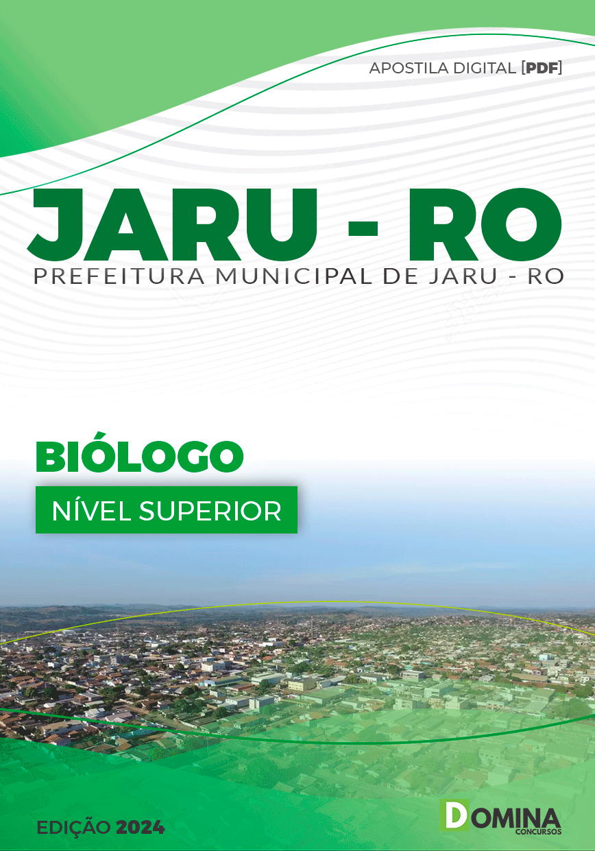 Apostila Pref Jaru RO 2024 Biólogo