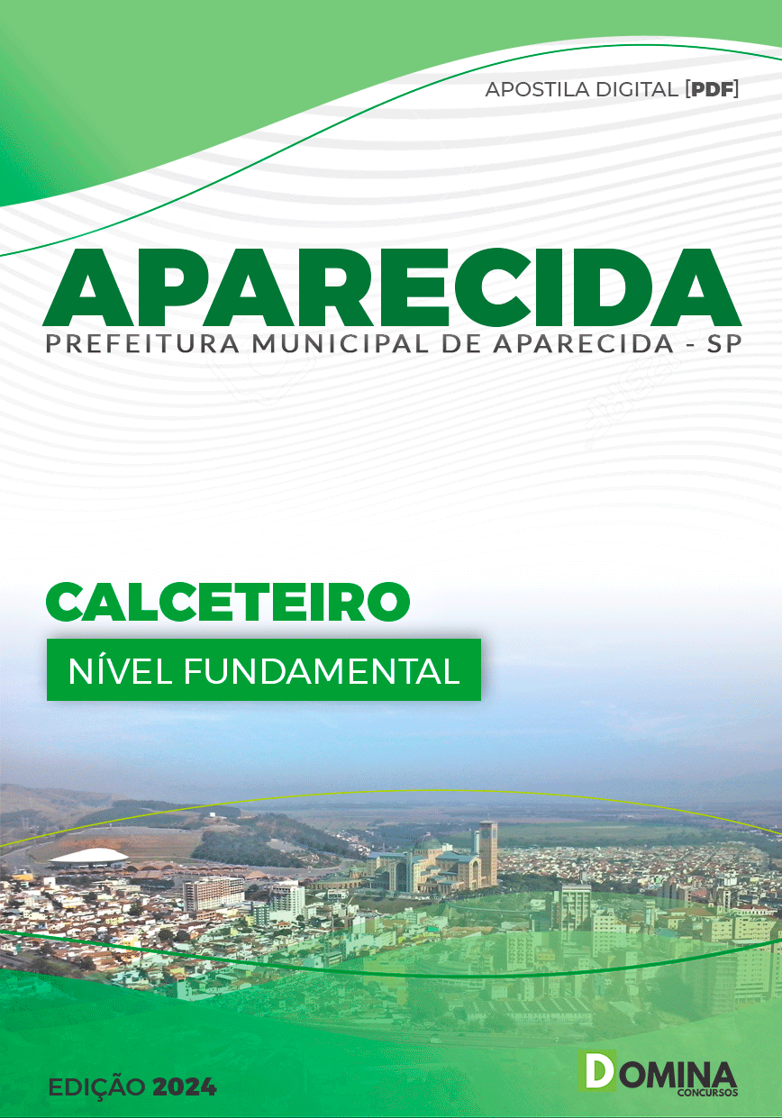 Apostila Pref Aparecida SP 2024 Calceteiro