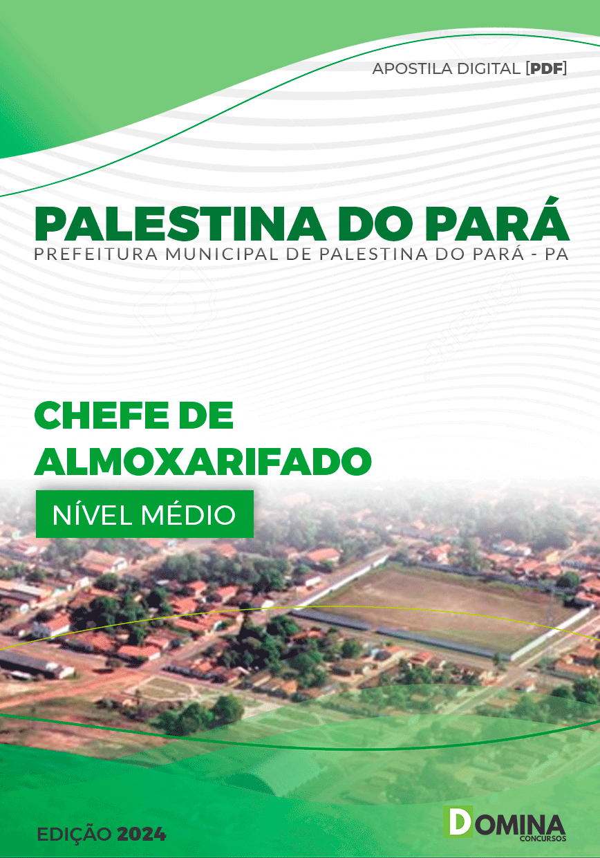 Apostila Pref Palestina PA 224 Chefe Almoxarifado