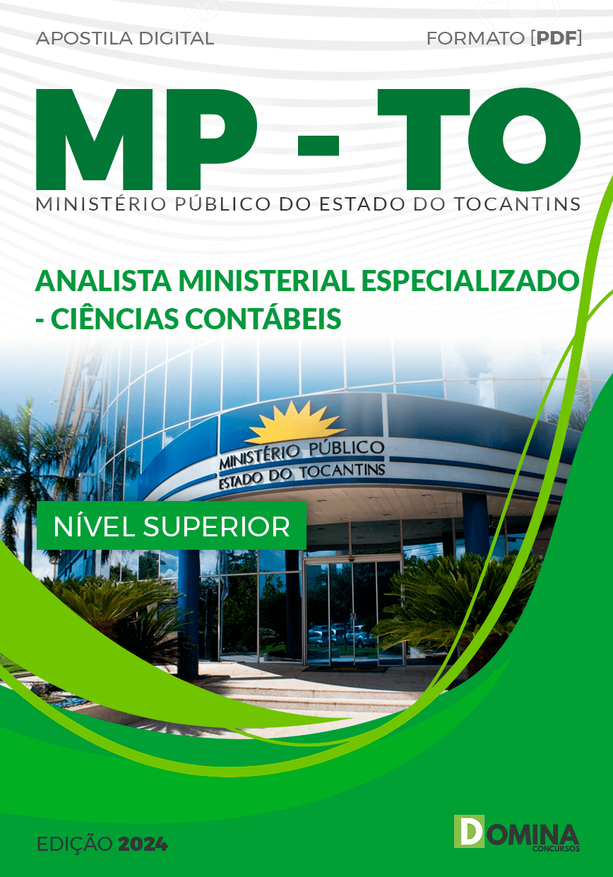 Apostila Concurso MP TO 2024 Ciências Contábeis