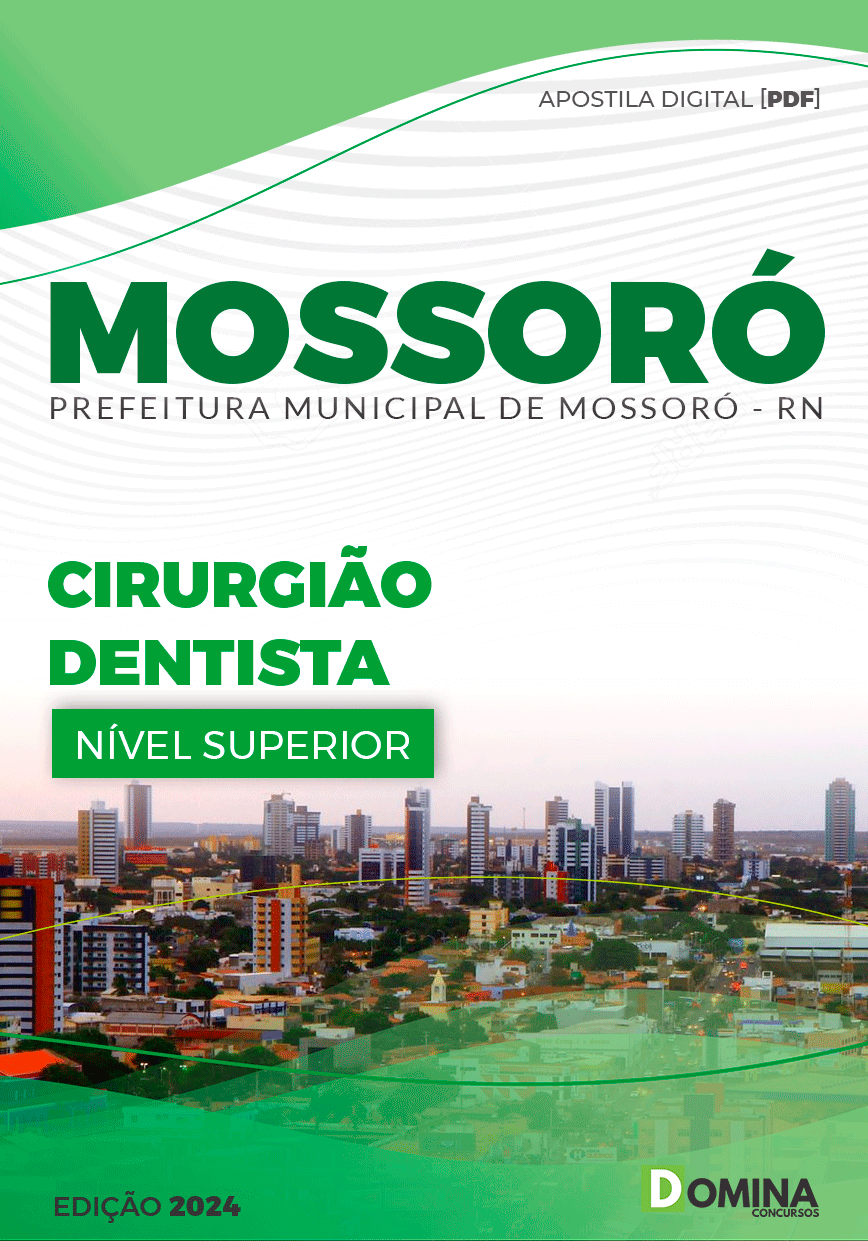 Apostila Pref Mossoró RN 2024 Cirurgião Dentista