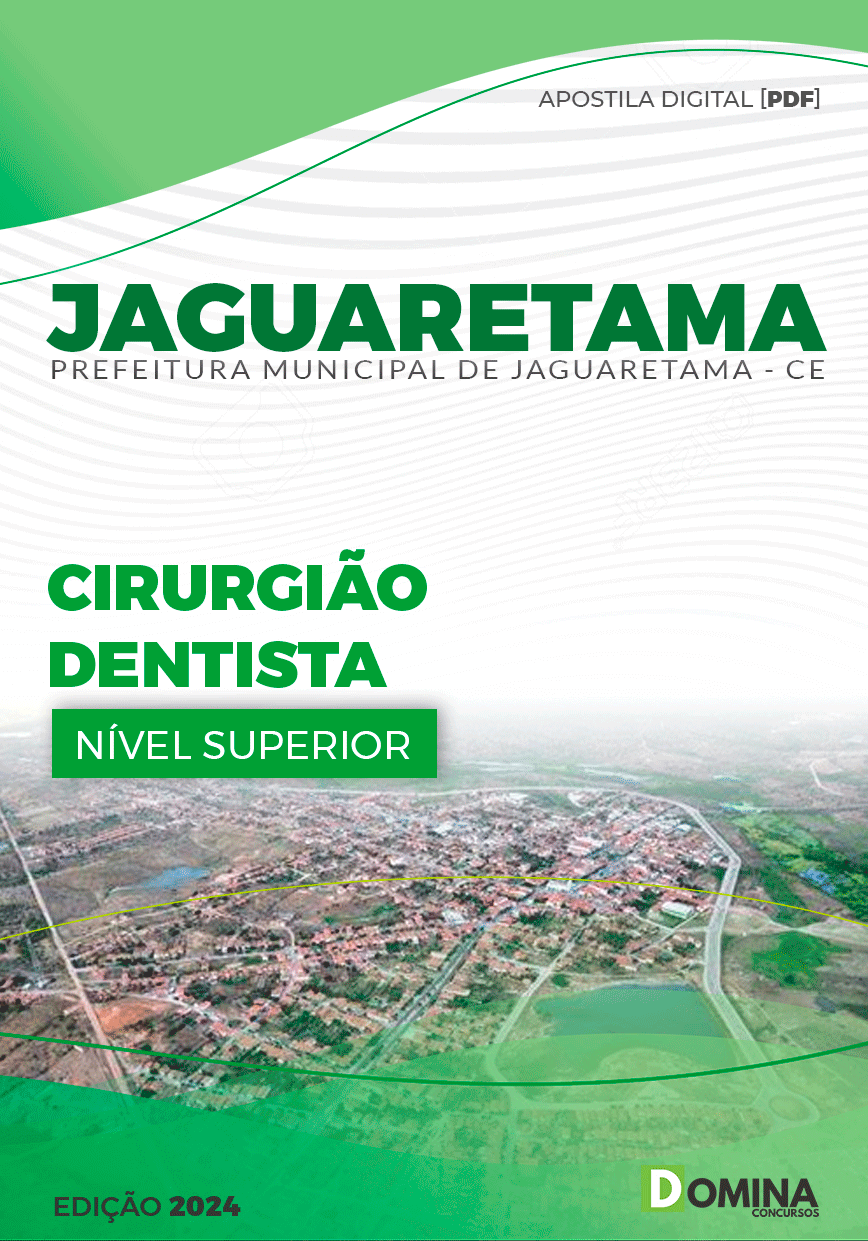 Apostila Pref Jaguaretama CE 2024 Cirurgião Dentista