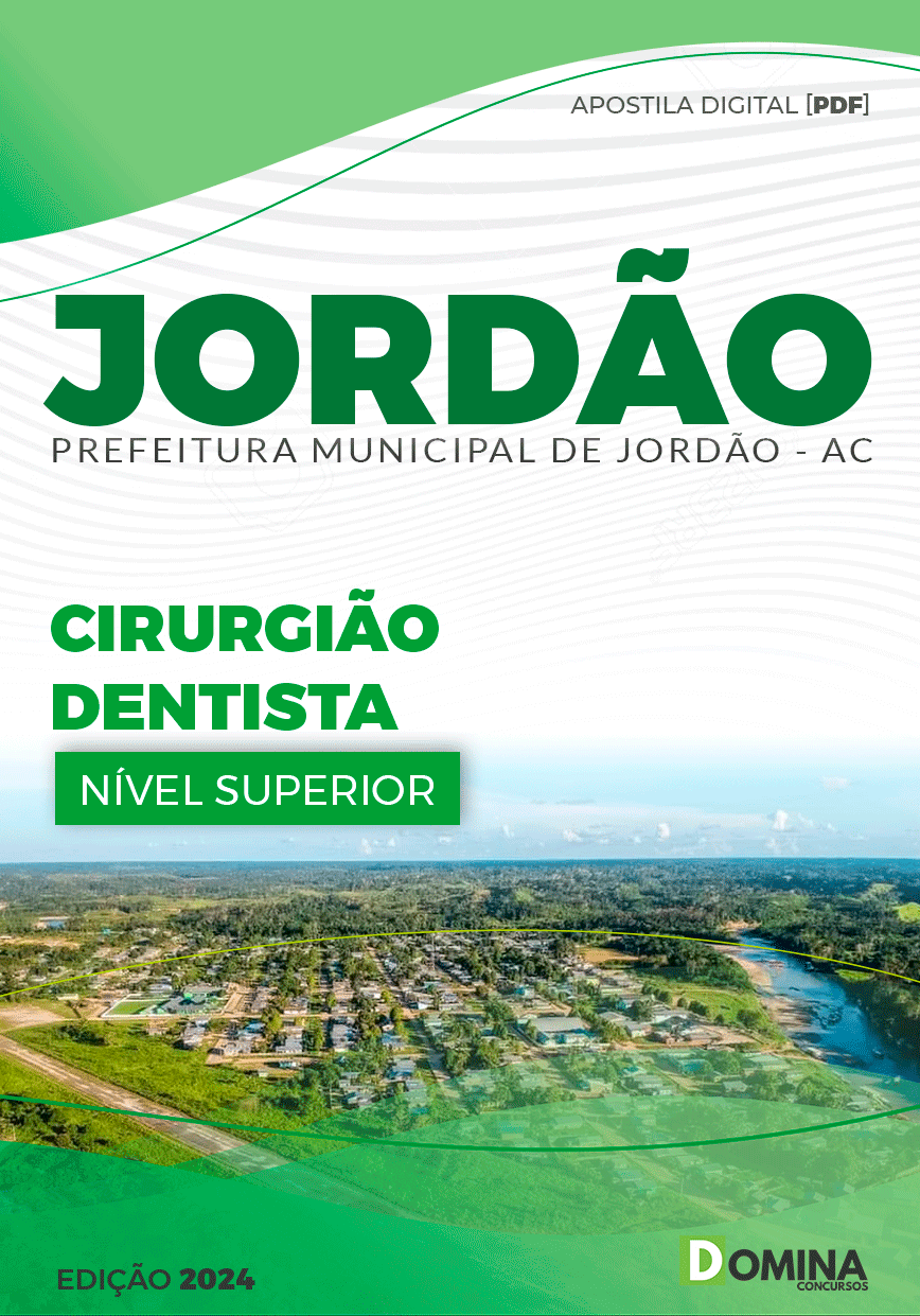 Apostila Pref Jordão AC 2024 Cirurgião Dentista