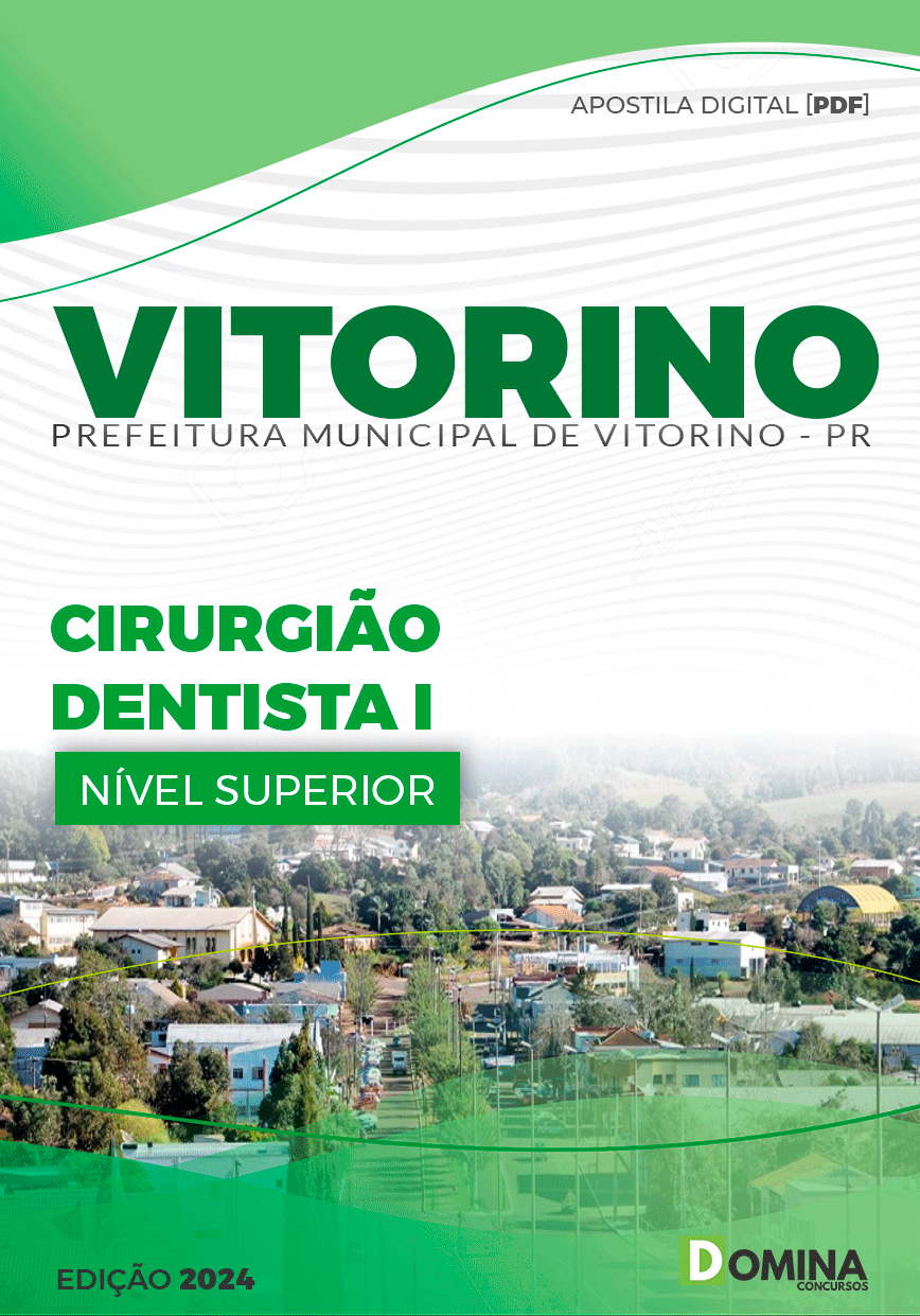 Apostila Pref Vitorino PR 2024 Cirurgião Dentista