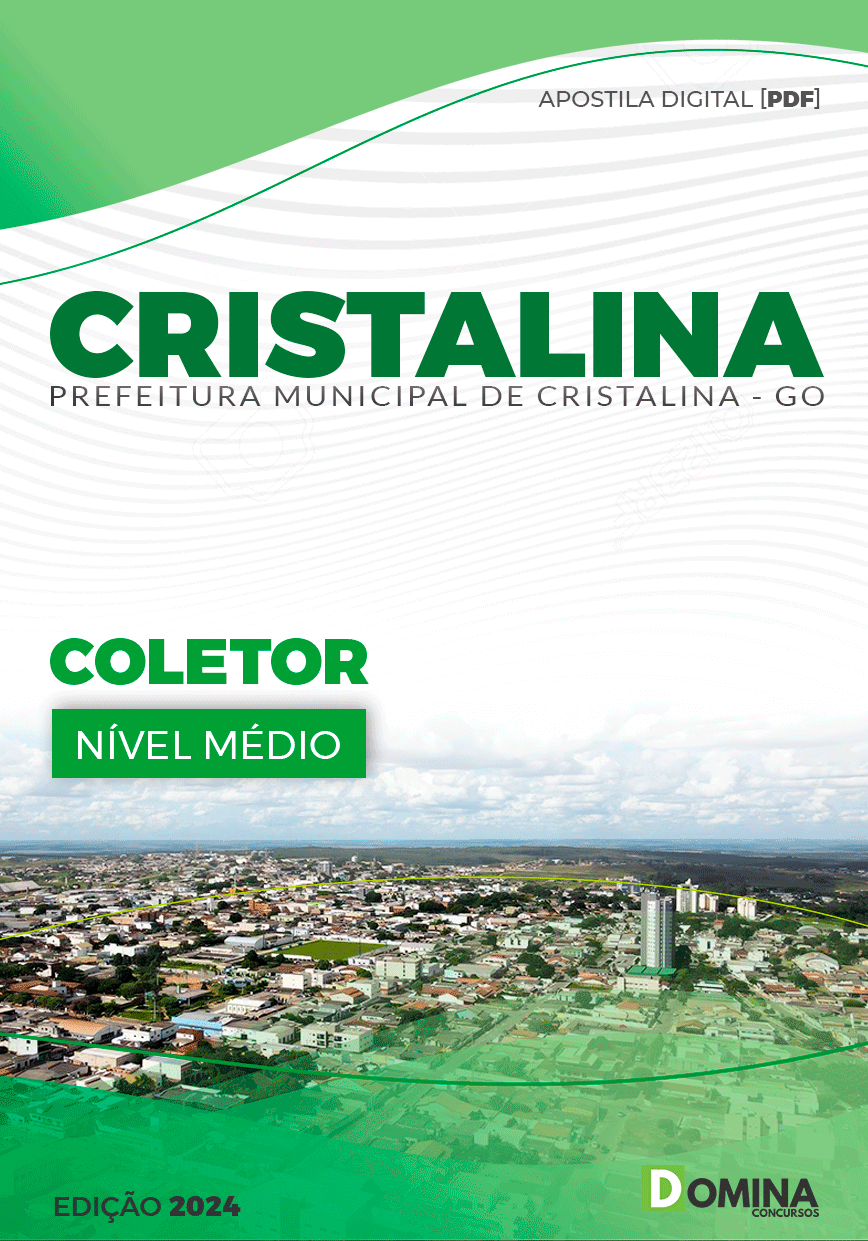 Apostila Pref Cristalina GO 2024 Coletor