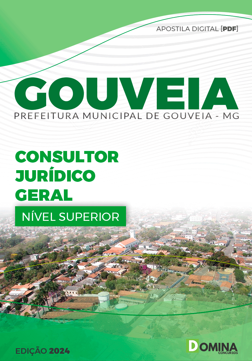 Apostila Pref Gouveia MG 2024 Consultor Jurídico Geral