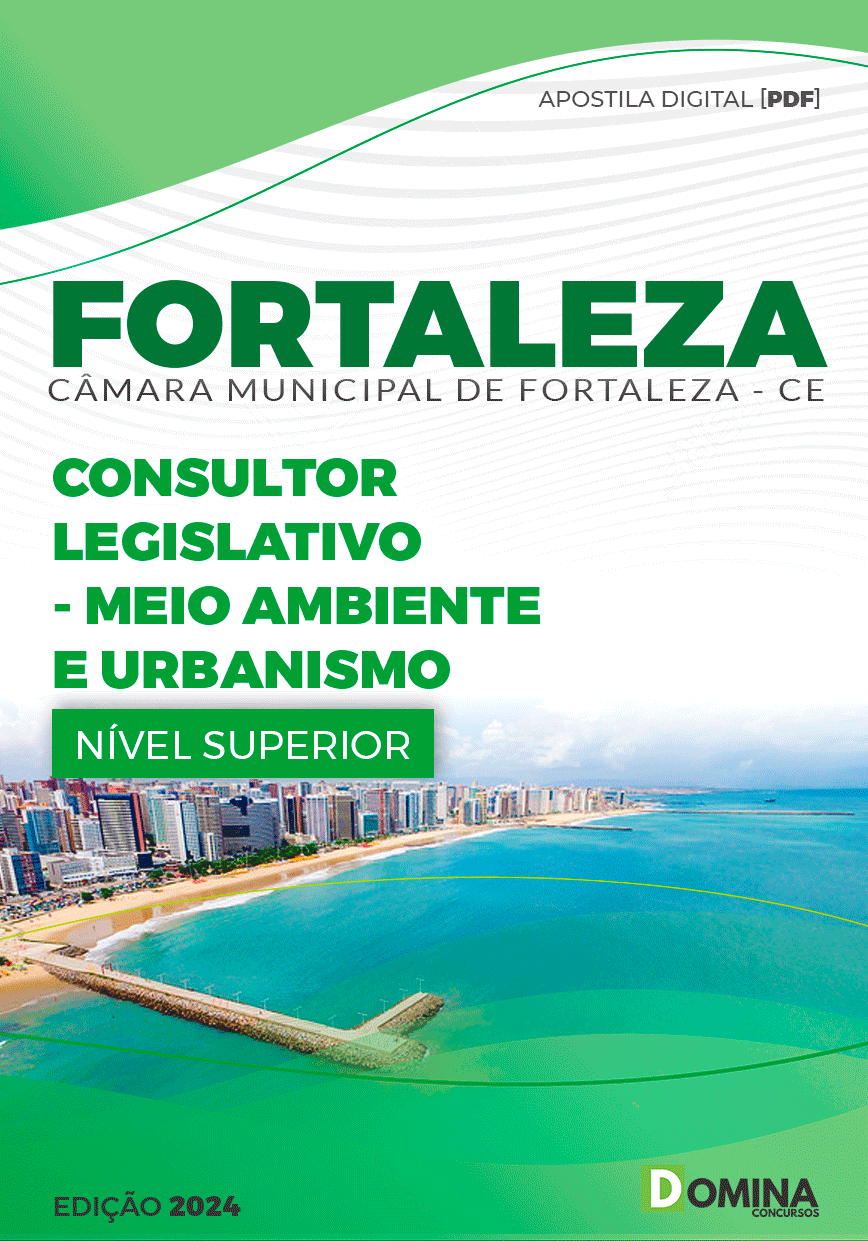 Câmara Fortaleza CE 2024 Consultor Legislativo Meio Ambiente