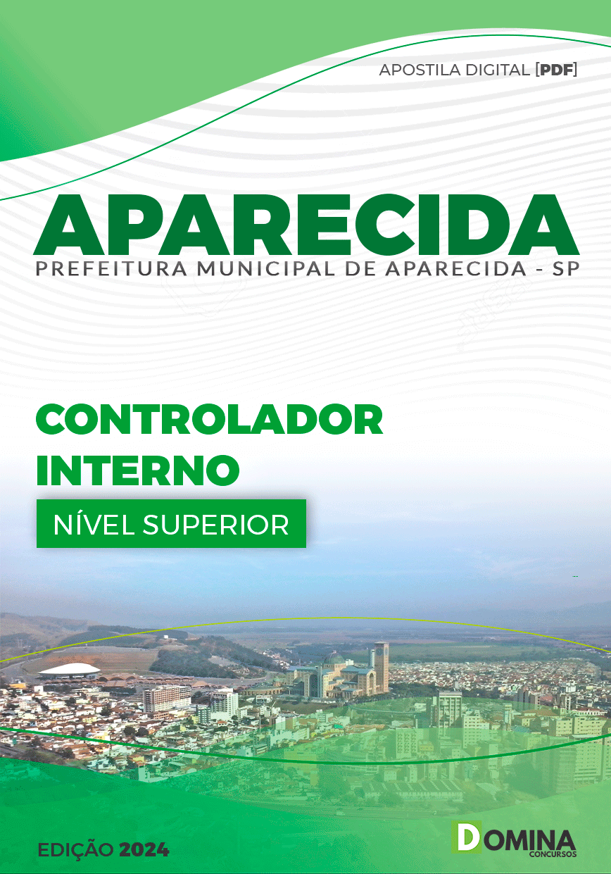 Apostila Pref Aparecida SP 2024 Controlador Interno