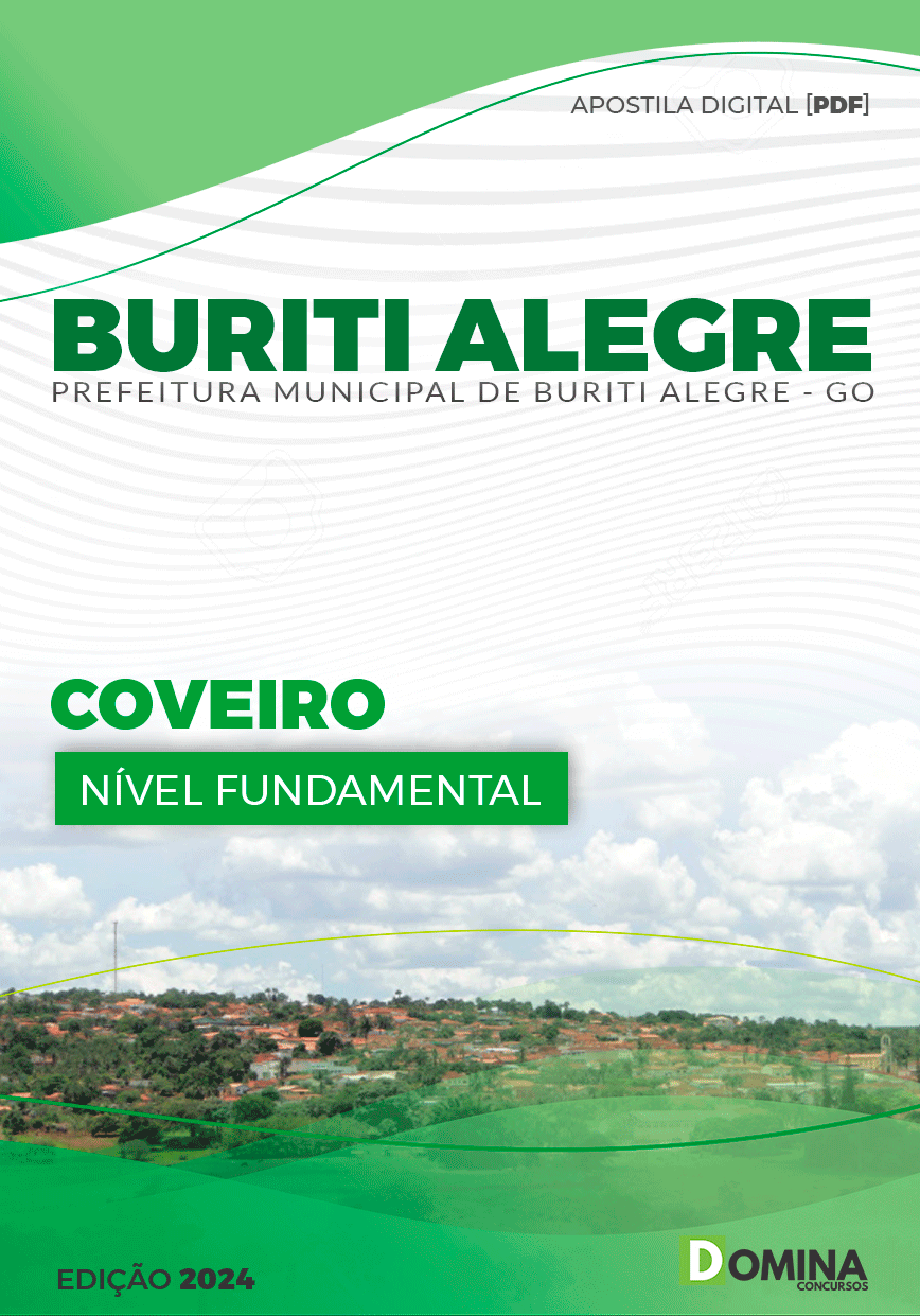 Apostila Pref Buriti Alegre GO 2024 Coveiro