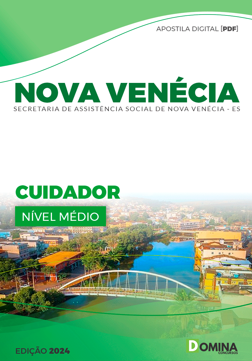 Apostila SAS Nova Venécia ES 2024 Cuidador