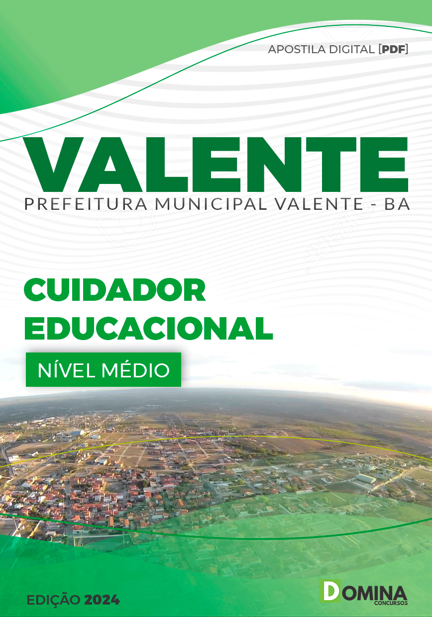 Apostila Pref Valente BA 2024 Cuidador Educacional