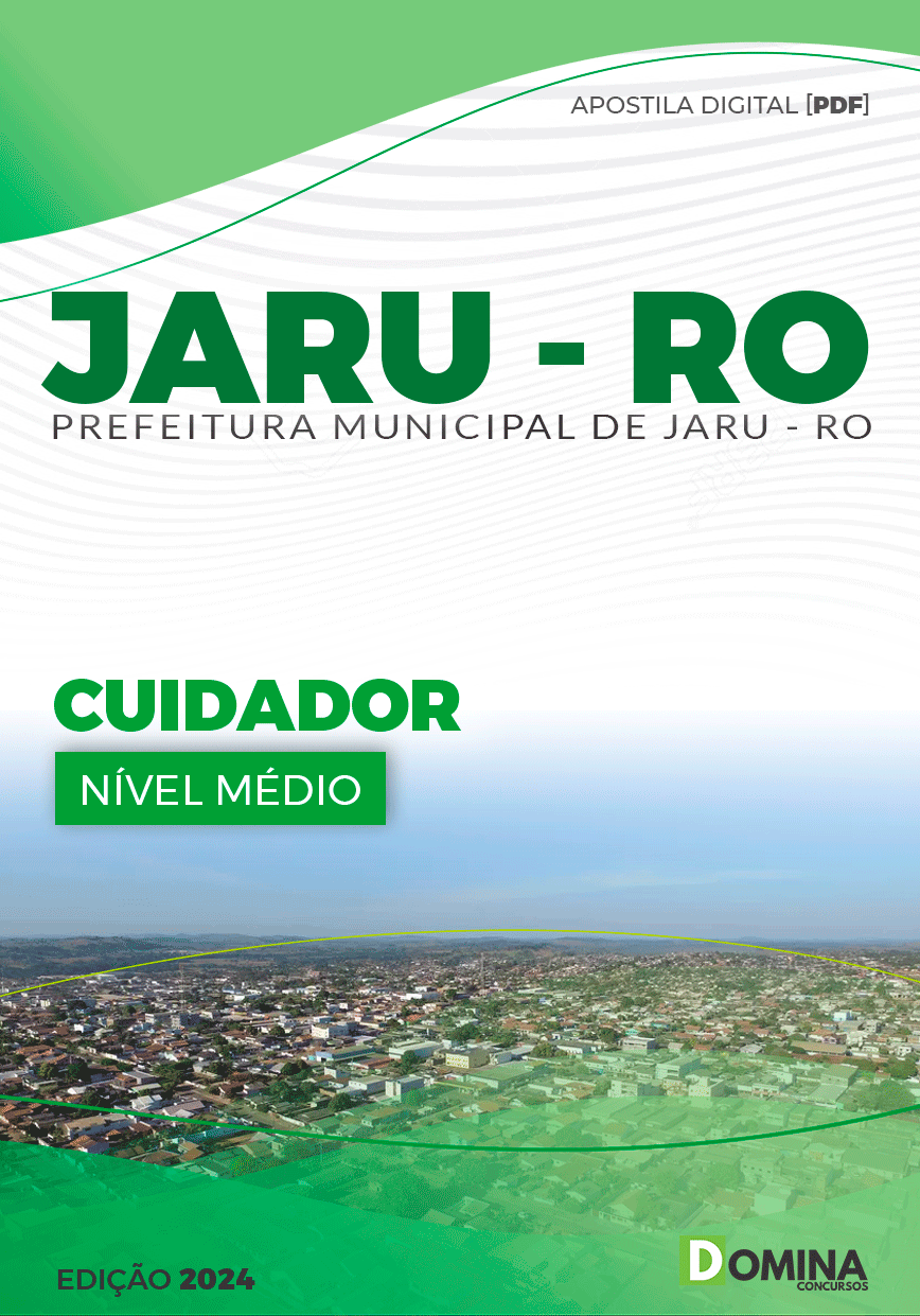 Apostila Pref Jaru RO 2024 Cuidador