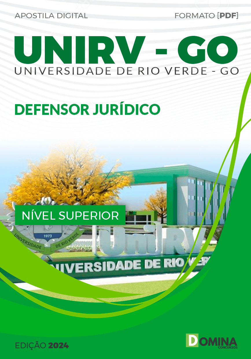 Apostila UniRV GO 2024 Defensor Público