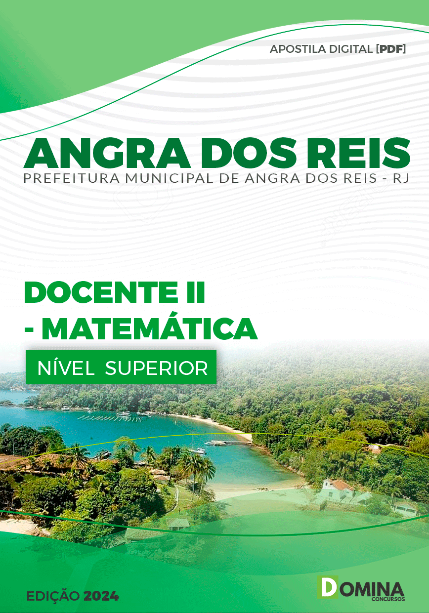 Apostila Pref Angra dos Reis RJ 20024 Docente II Matemática