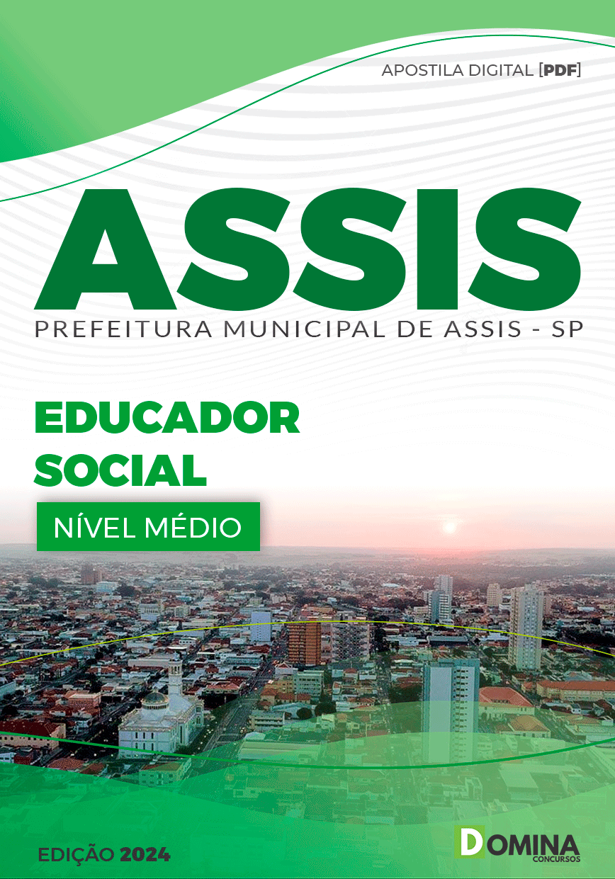 Apostila Concurso Pref Assis SP 2024 Educador Social
