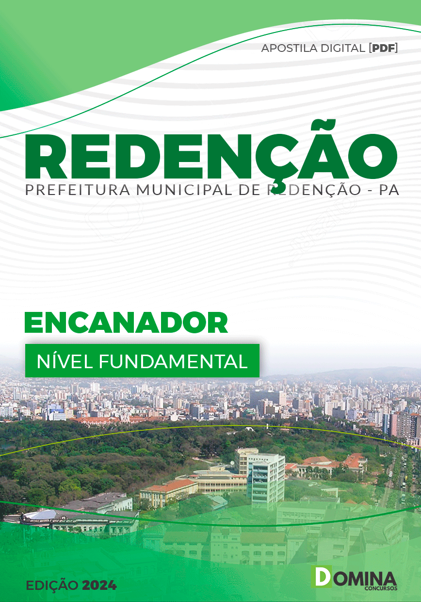 Apostila Pref Redenção PA 2024 Encanador