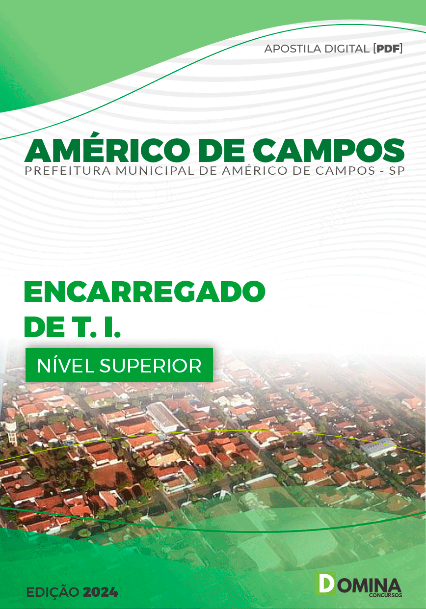 Pref Américo de Campos SP 2024 Encarregado de TI