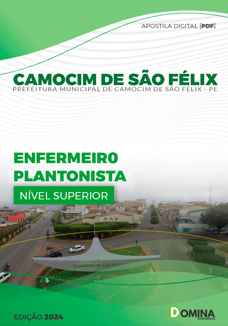 Pref Camocim São Félix PE 2024 Enfermeiro Plantonista
