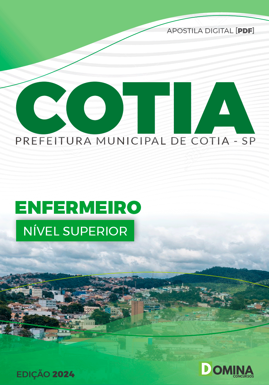 Apostila Concurso Pref Cotia SP 2024 Enfermeiro