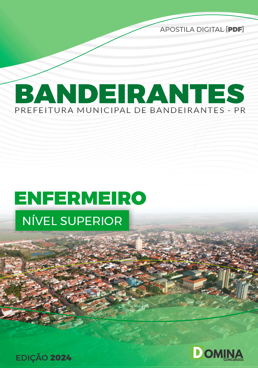 Apostila Pref Bandeirantes PR 2024 Enfermeiro