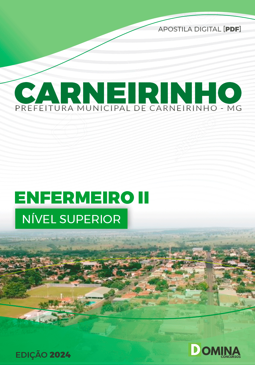 Apostila Pref Carneirinho MG 2024 Enfermeiro