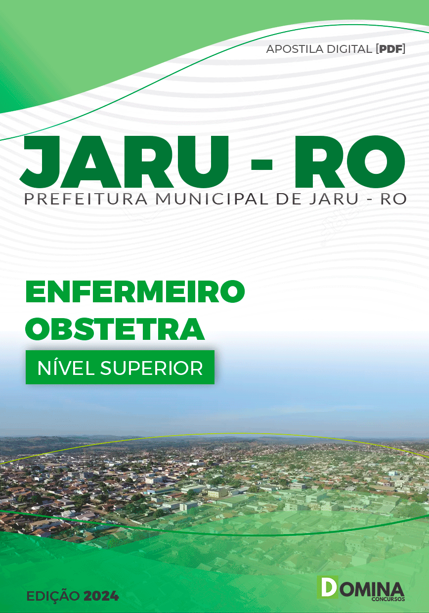 Apostila Pref Jaru RO 2024 Enfermeiro Obstetra