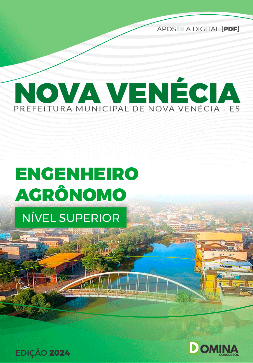 Apostila Pref Nova Venécia ES 2024 Engenheiro Agrônomo
