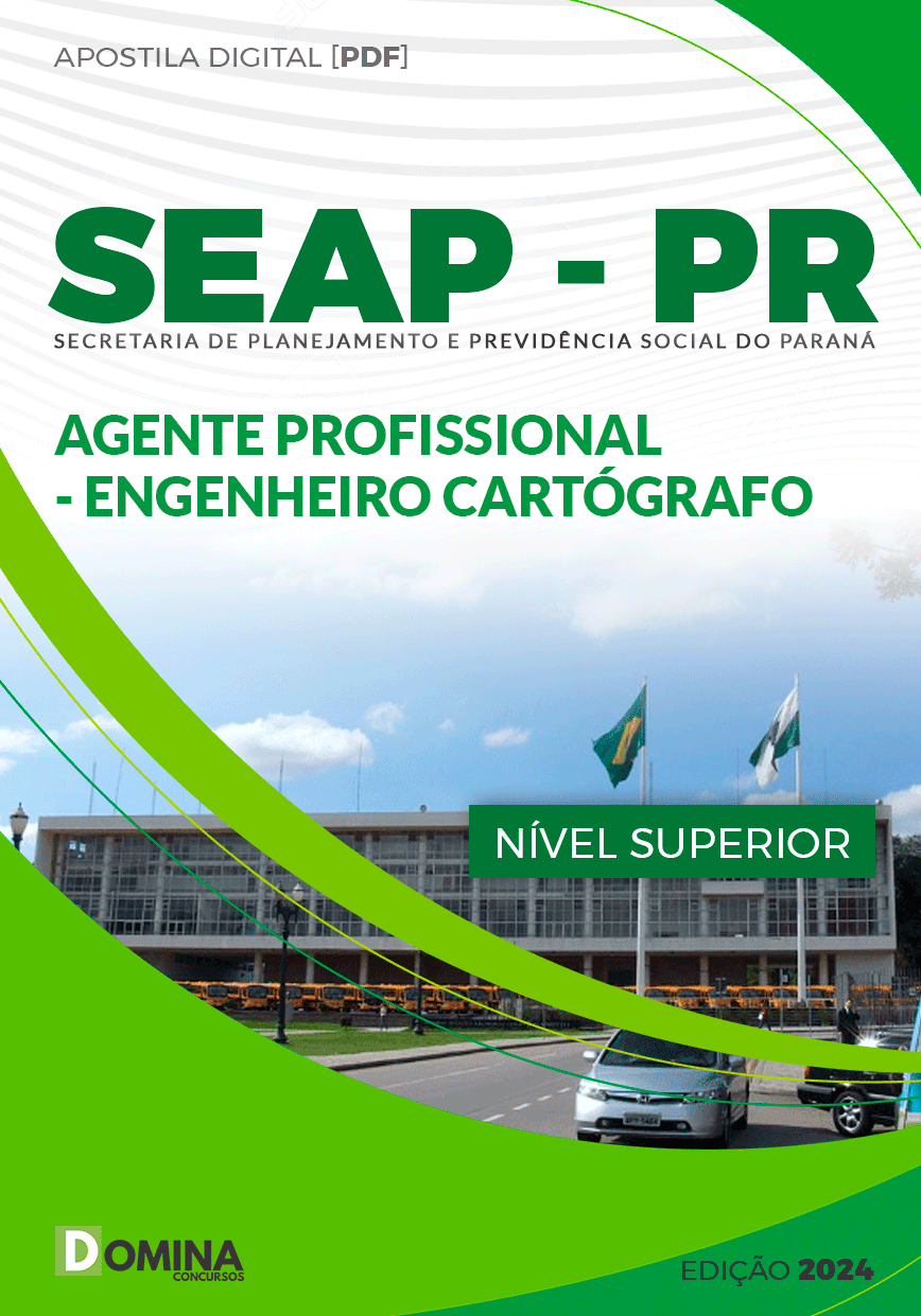 Apostila Concurso SEAP PR 2024 Engenheiro Cartógrafo