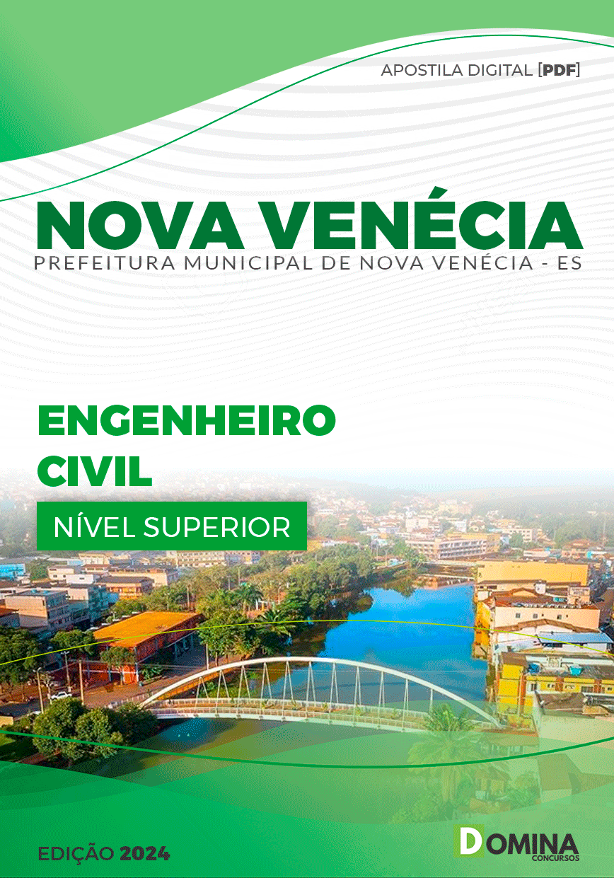 Apostila Pref Nova Venécia ES 2024 Engenheiro Civil