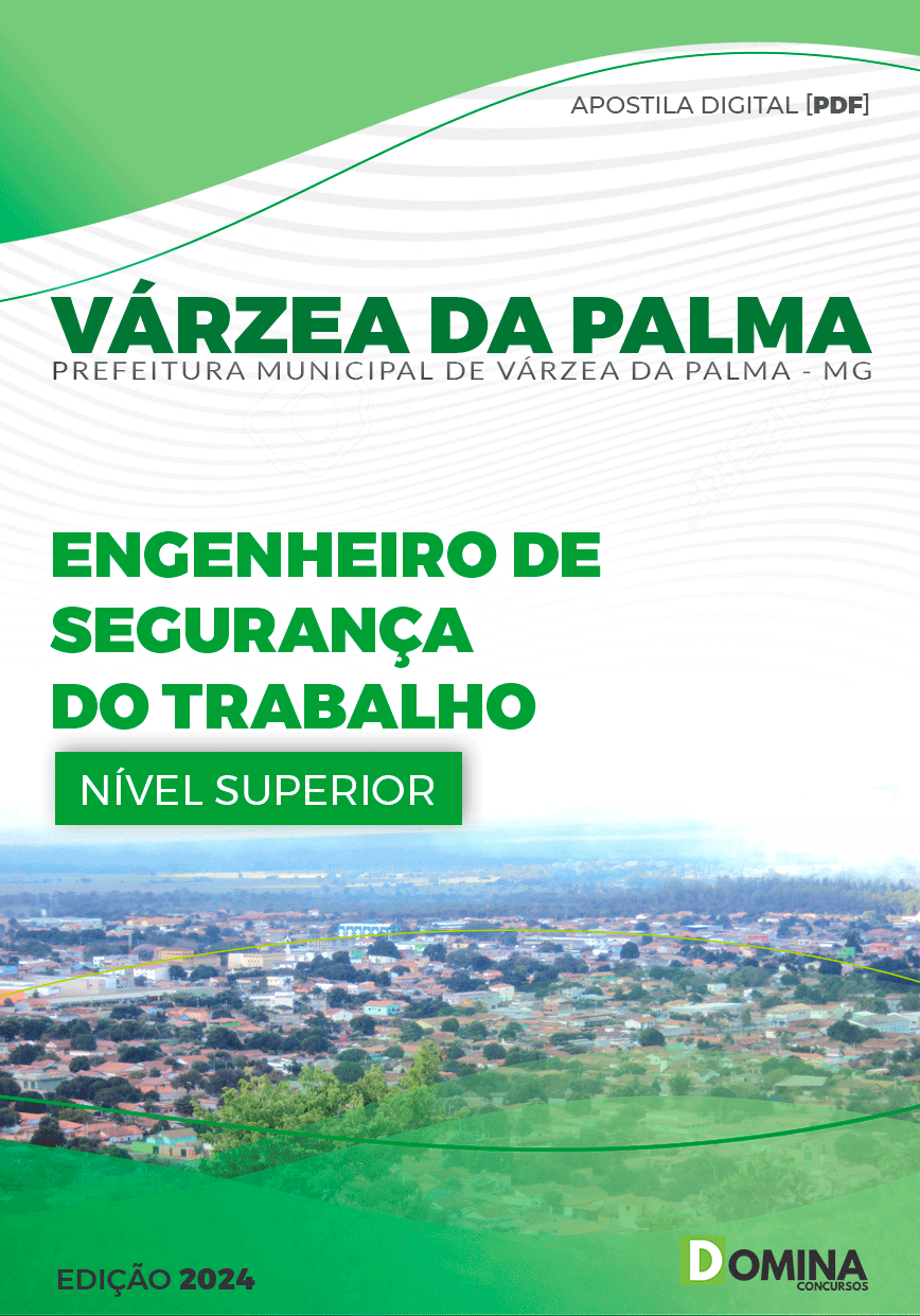 Pref Várzea da Palma MG 2024 Engenheiro Segurança Trabalho